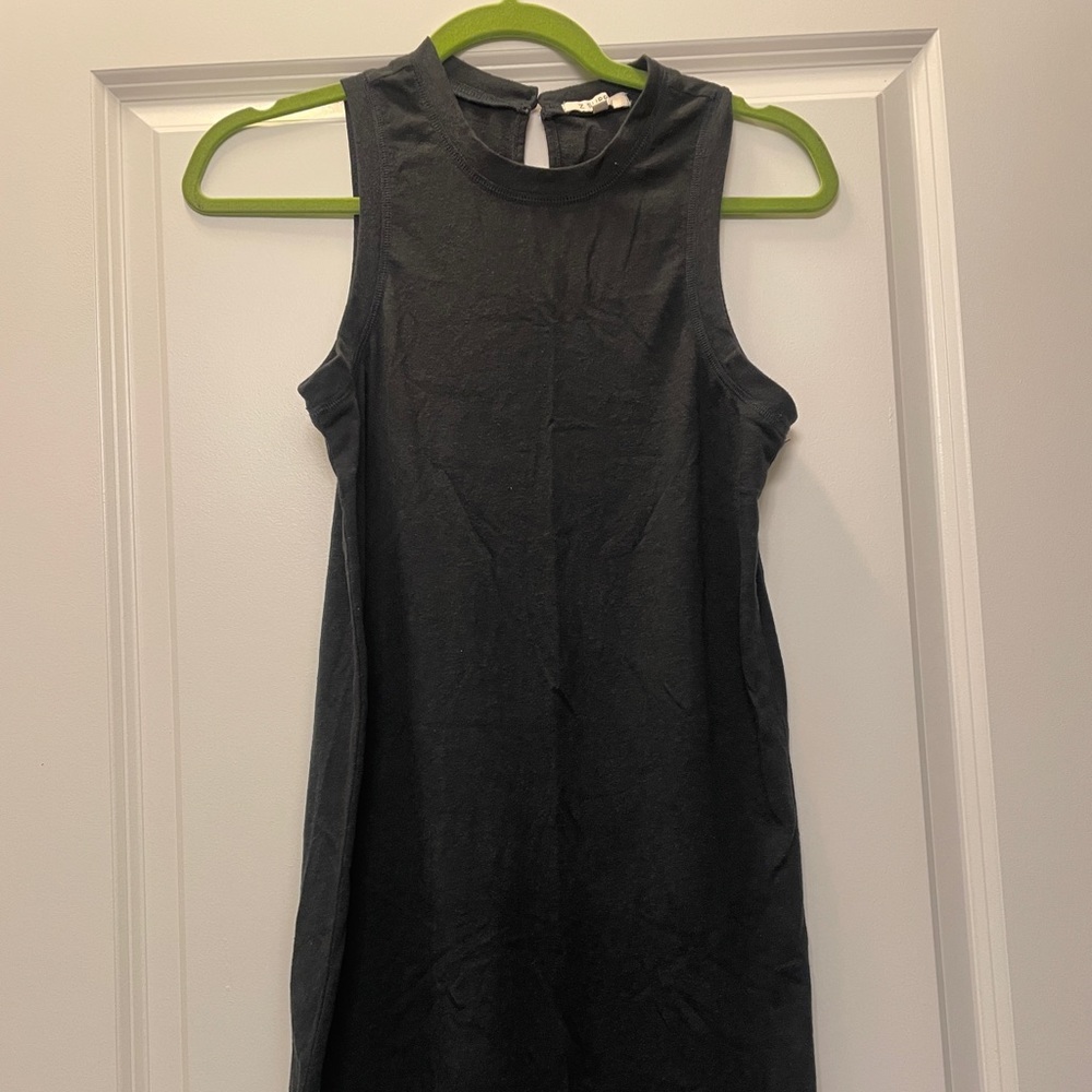 Z supply tank dress dark grey